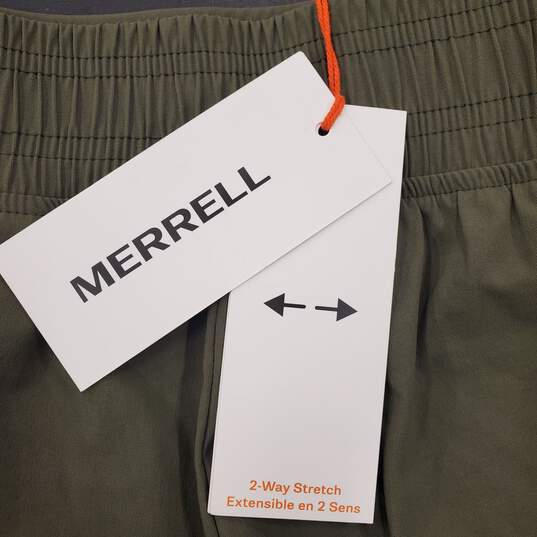 Merrell Women Olive Water Resistant Pants S NWT image number 5
