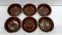 Set of 6 Fiesta Chocolate Brown 7" Soup Bowls image number 2