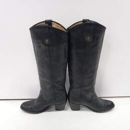Frye Women's Melissa Button 2 Black Boots Size 7.5 alternative image