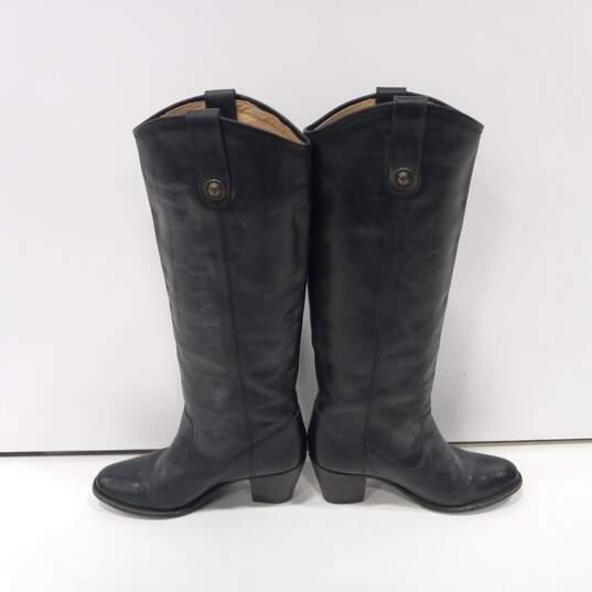 Frye Women's Melissa Button 2 Black Boots Size 7.5 image number 2