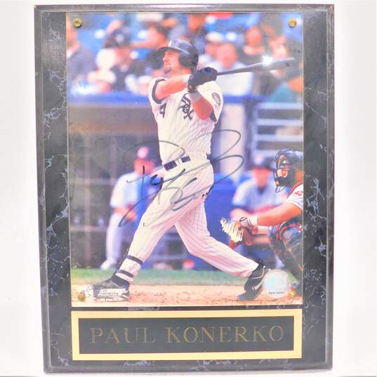 Paul Konerko Signed Autographed White Sox Print image number 1