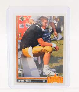 1991 Brett Favre Upper Deck Rookie Falcons Packers