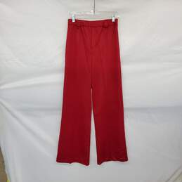 Sears Vintage Deep Red High Rise Pant WM Size M