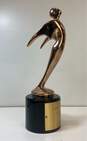 Telly Winners Trophy 11.5in Tall Television Showcase Award Bronze Stature 2006 image number 4