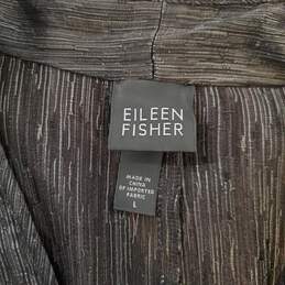 Eileen Fisher Silk/Wool Blend Jacket Women's Size L alternative image