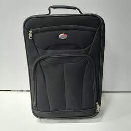 American Tourister Black Canvas Luggage