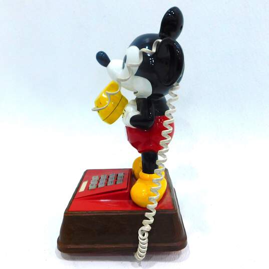 VNG The Mickey Mouse Phone Landline Rotary Dial Telephone Disney UNTESTED image number 3