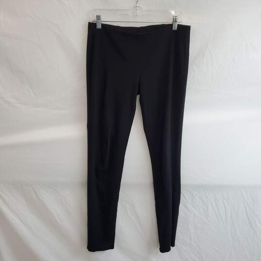 Eileen Fisher Black Stretch Pants Women's Size S image number 1