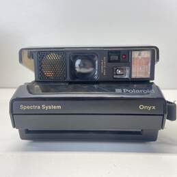 Vintage Polaroid Onyx Spectra System Transparent Instant Camera