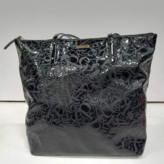 Kate Spade Black Patent Tote Shoulder Bag image number 1