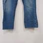 Women's 515 Blue Denim Capri Pants Size 8 image number 4