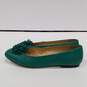 Talbots Women's Green Slip-On Flats Size 9.5 image number 3
