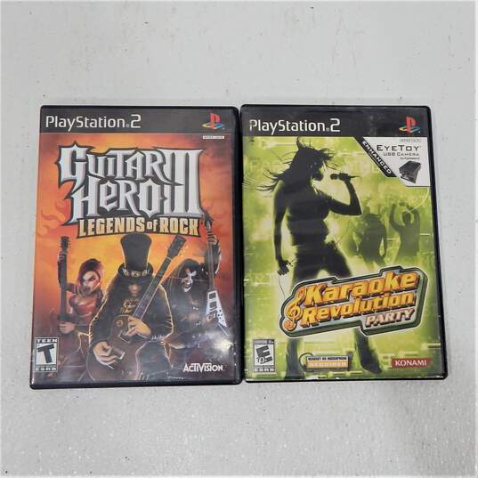 Lot of 15 Sony PlayStation 2 Games Guitar Hero III image number 8