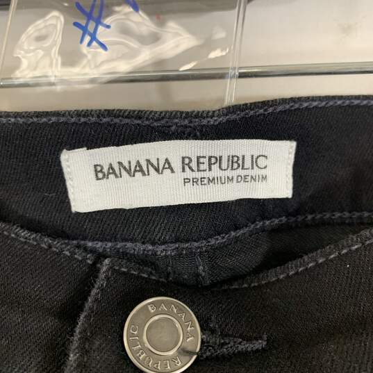 Women's Black Banana Republic Devon Dress Pants, Sz. 6P image number 3