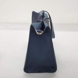Kate Spade Navy Blue Small Leather Tote Bag alternative image