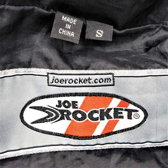 Joe Rocket Black Blue Motorcycle Racing Jacket Men's Size Small image number 8