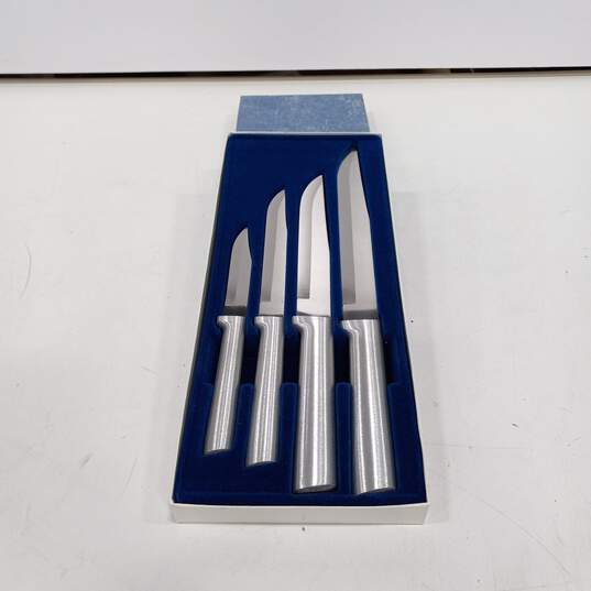 Rada Aluminum Handle 4 Piece Knife Gift Set image number 1