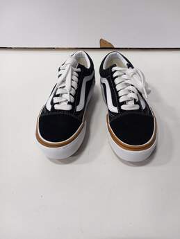Vans Women's 500714 Black Old Skool Stacked Cobblestone Platform Sneakers Size 5