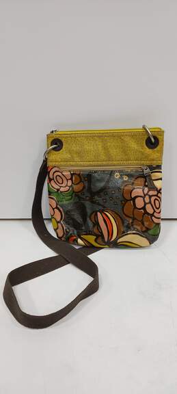 Fossil Key-Per Floral Crossbody Bag