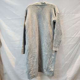 Loft Long Gray Cardigan Sweater NWT Size S alternative image