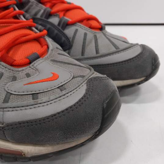 Nike Air Max Men's Crimson Gray Shoes 640744-006 Size 10.5 image number 7
