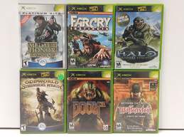 Bundle of 6 Assorted Original Xbox Video Games
