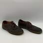 Mens Coronado Brown Leather Lace-Up Low Top Oil Resistant Sneaker Shoes Size 13 image number 3