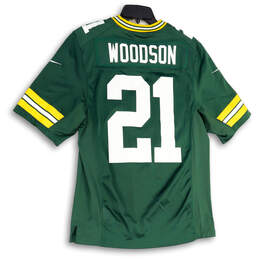 Mens Green NFL Green Bay Packers Charles Woodson #21 Football Jersey Size S alternative image