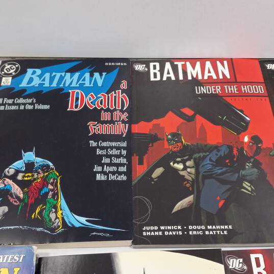 9pc. Bundle of Assorted Titles-DC Comics Batman Graphic Novels image number 4