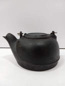 Black Cast Iron Tea Kettle