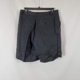 Ralph Lauren Men Black Linen Knit Shorts Sz 6 alternative image