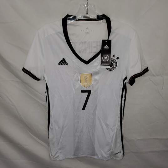 Adidas Climacool Germany FIFA 2014 World Champions Soccer Jersey NWT Size M image number 1