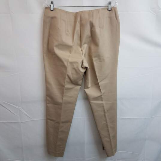 Vince Camuto khaki dress pants women's 12 nwt image number 1