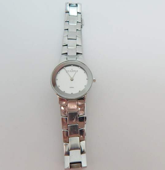 Skagen Denmark Citizen Quartz & Fossil Silver & Two Tone Women's Watches 136.2g image number 8