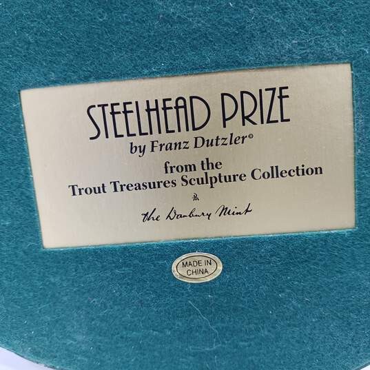 The Danbury Mint Steelhead Prize Trout Sculpture image number 5