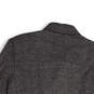 Womens Black Long Sleeve Spread Collar Regular Fit Full-Zip Jacket Size 16 image number 4