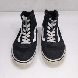 Vans Black And White Shoes Women's Size 8