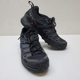 Salomon X Ultra Pioneer CSWP Hiking Shoes Men's Black Waterproof Breathable Sz 9.5