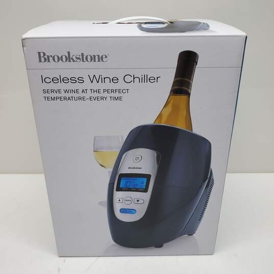 Brookstone Iceless Wine Chiller Open Box Untested image number 1