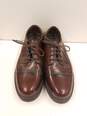Soft Stags Brown Faux Leather Dress Shoes Size 13M image number 5