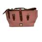 Coral Pink Brown Pebbled Leather image number 1