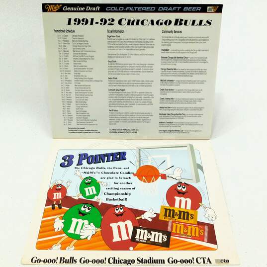 Chicago Bulls 1991-92 World Champions Calendar Jordan Pippen image number 3