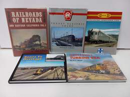 Bundle of 5 Assorted Train Themed Books
