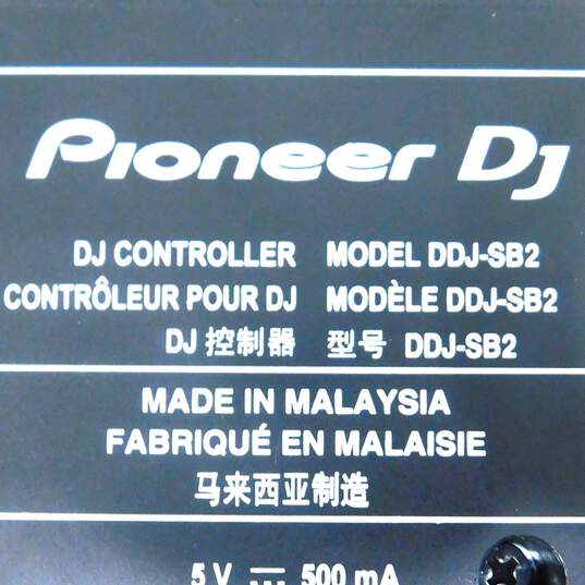 Pioneer Brand DDJ-SB2 Model DJ Controller w/ Original Box, USB Cable, and Manual image number 9