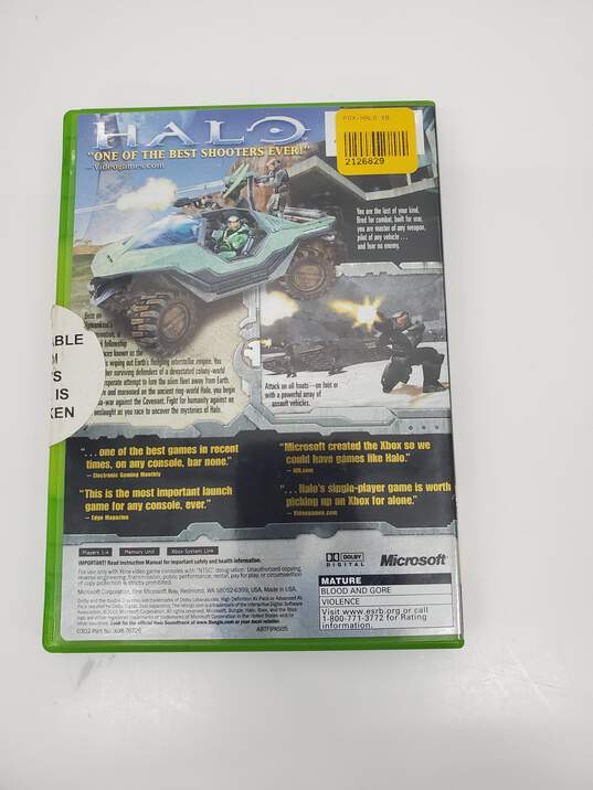 Original Xbox Halo Combat Evolved Game Disc Untested image number 2