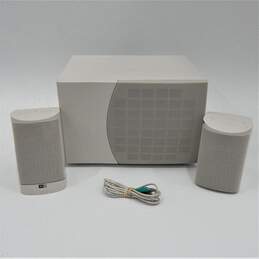 Compaq/JBL Pro Premium White Computer Speaker System (Set of 3)