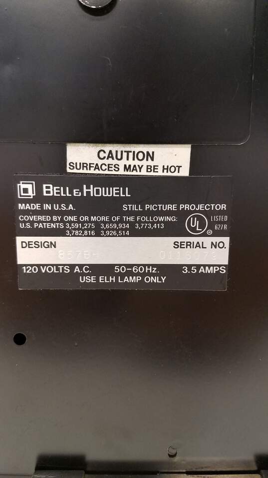Bell & Howell Lumina II Slide Cube RC55 Projector image number 6