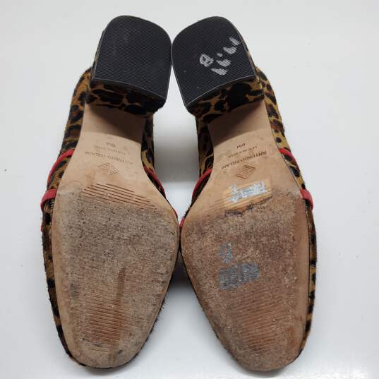 Antonio Melani Women's Leopard Plaid Loafer Heels Size 6M image number 5
