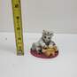 Lot of 4 Collectible Resin Figurines: Faithful Fuzzies, Enesco, Furever Friends image number 4