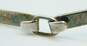 Artisan 925 Modernist Curved Flat Tension Hook Collar Necklace 30.7g image number 4